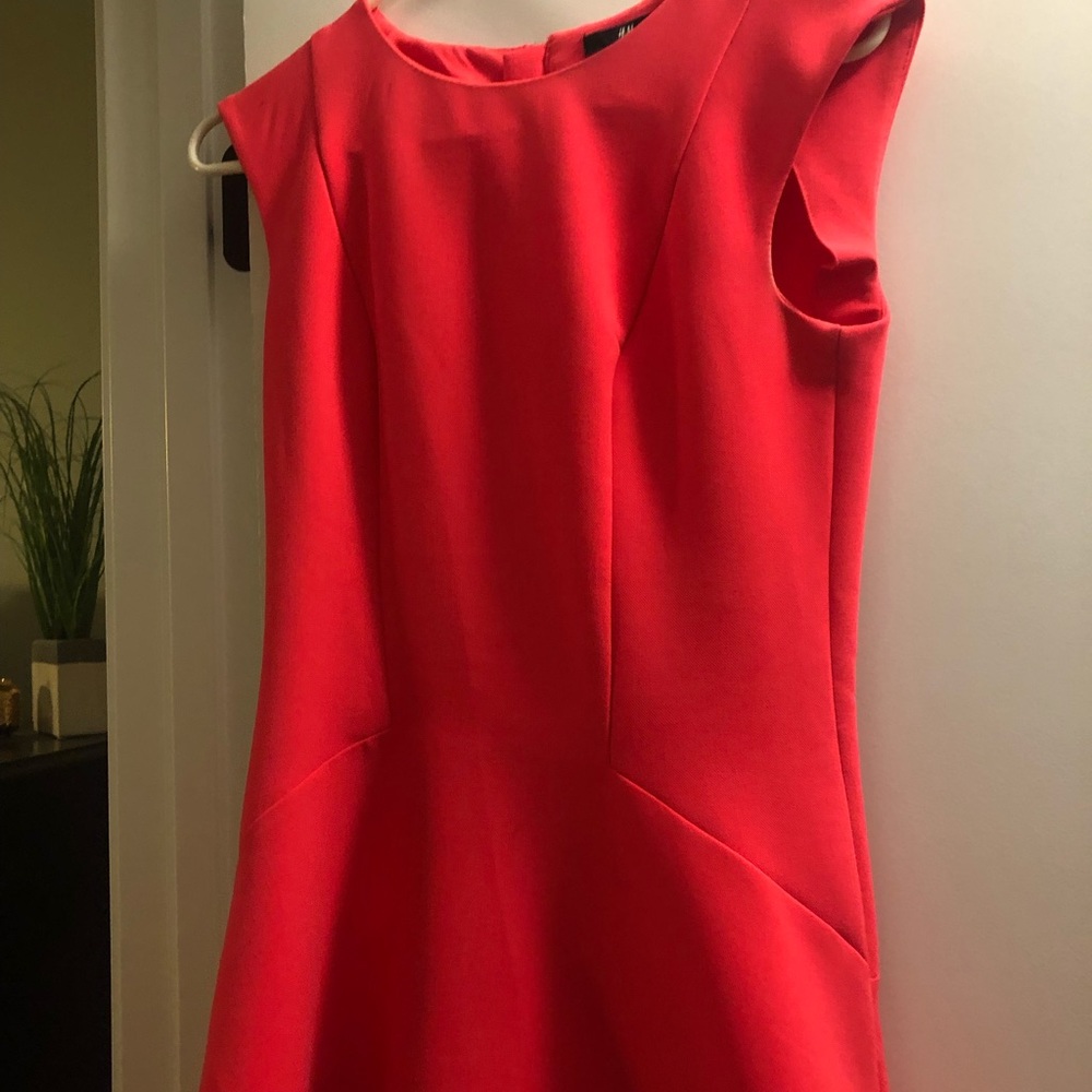 Hot pink dress